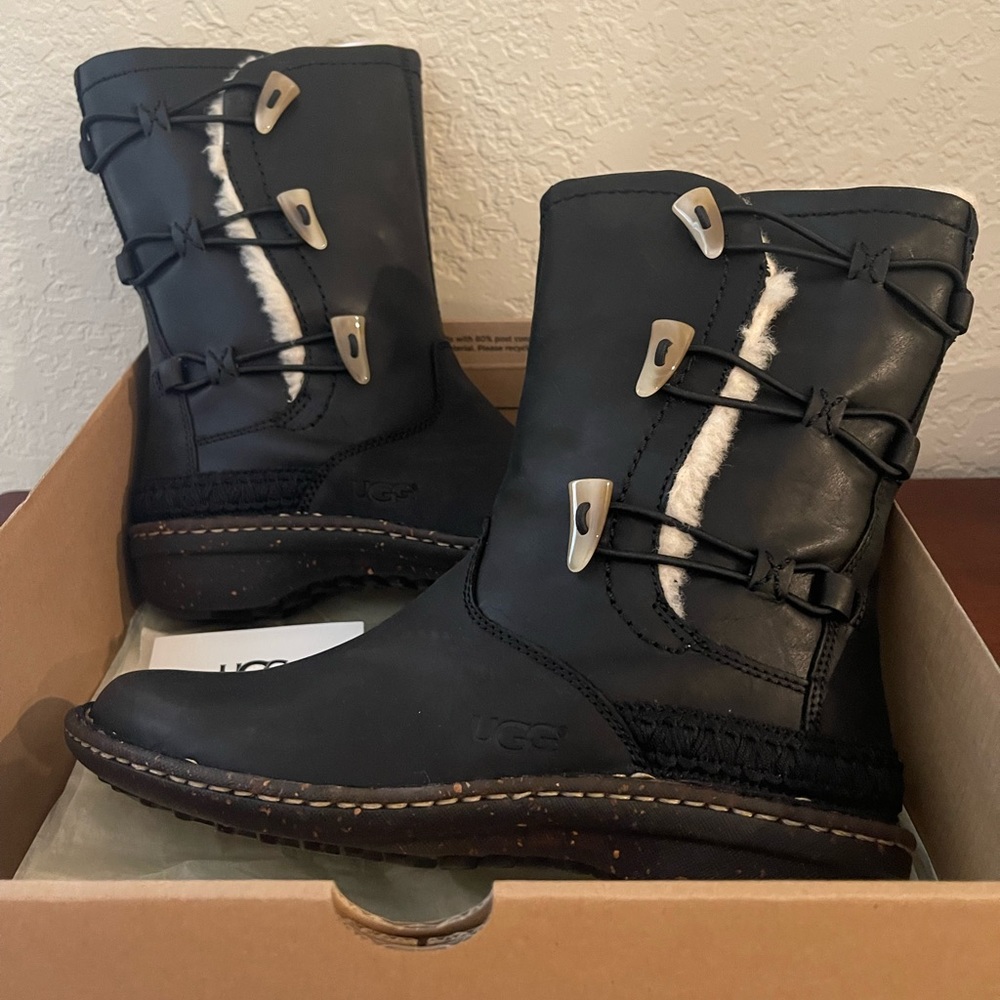 UGG Kona Leather Boots, brand new.
